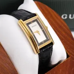 稼働 美品 GUCCI 腕時計 ゴールド ローマン スクエア 3522 - メルカリ