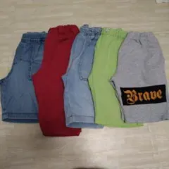 半ズボン5点セット 130 140