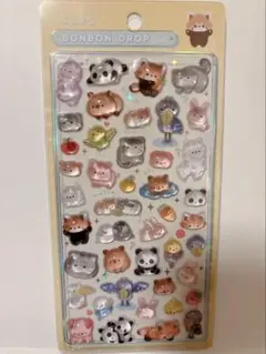 ボンボンドロップシール　あにまる　イオン限定