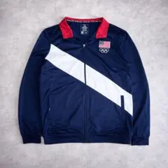 TEAM USA 五輪 トラックジャケット M ネイビー