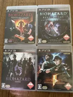 PS3バイオハザード オペレーション・ラクーンシティ4本セット