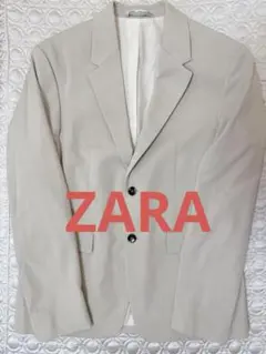 ZARA テーラードジャケット ベージュ