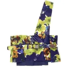 アンスリード un3d ワンショルダーベスト　フラワー柄　値下げ❌