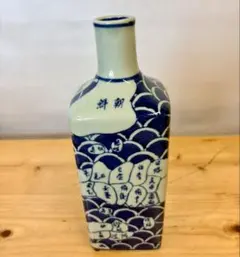益子焼 明石庄作作 四角形花瓶 木箱付き - メルカリ