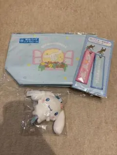 サンリオキャラクターズ当たりくじ シナモン マスコット 保冷バッグ キーホルダー