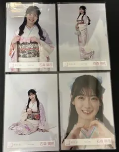 櫻坂46 石森璃花 2025年 浴衣 生写真 4種 コンプ - メルカリ