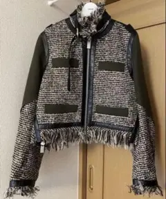 sacai ツイードメルトンジャケットのサムネイル