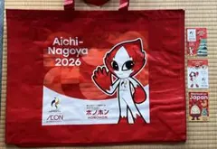 愛知・名古屋2026 アジア競技大会 エコバッグ &ステッカー全3種