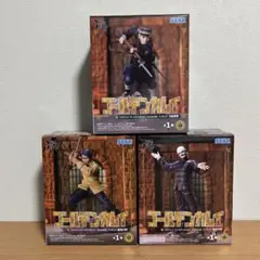 ゴールデンカムイ XrossLink フィギュア 鶴見中尉 鯉登少尉 月島軍曹