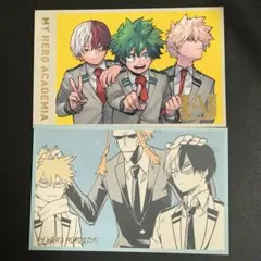 ヒロアカ 原画展 メモリアルコレクション 緑谷 爆豪 轟