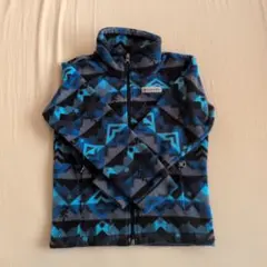 Columbia XSサイズ　フリースジャケット 幾何学模様