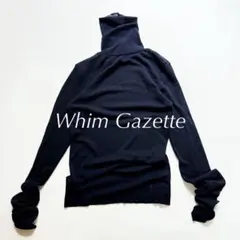 Whim Gazette ウィムガゼット 長谷川京子コラボ シアーカットソー 長谷川京子さんコラボ】シアータートル | Whim Gazette(ウィム