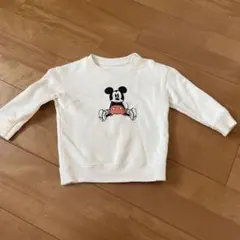 ミッキーマウス 長袖トレーナー