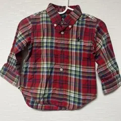 Ralph Lauren チェック柄シャツ 80サイズ