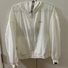 FILA フード付きホワイトジャケット
