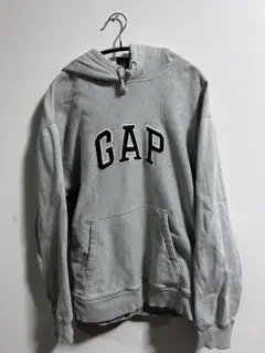 OLD GAP グレー フード付きパーカー M 古着