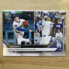 Topps now 884 大谷翔平 NLCS 3HR 10奪三振 トップス