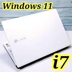 最新Windows11 ノートパソコン Corei7/8GB BD d31のサムネイル