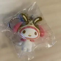 【宇佐美サンリオコラボ】マイメロディ立体ラバーキーホルダー
