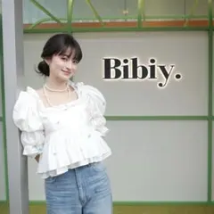 【タグ付き新品未使用】Bibiy B. RIBBON MANIA BLOUSE