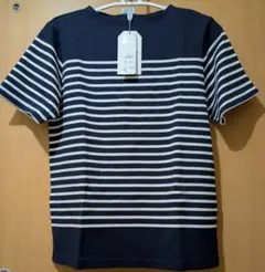 ライトオン　ボーダーTシャツ　ネイビー