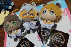 お*お様 ツイステ レオナ エクストラ実験着マスコット ぬいぐるみ　ラギー　ジャ