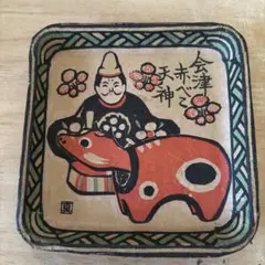 真工藝　みちのく民芸　木版画皿