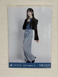 乃木坂46 2026年１月ランダム生写真 『クロップドジャケット』 大越ひなの