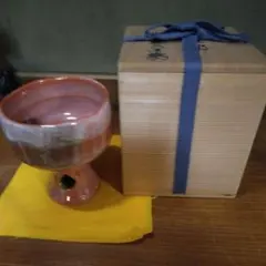 馬上杯 馬上盃 楽入造 赤楽 末茶茶碗 茶道具 共箱 共布 栞 馬上杯 馬上盃 楽入造 赤楽 末茶茶碗 茶道具 共箱 共布 栞 - メルカリ