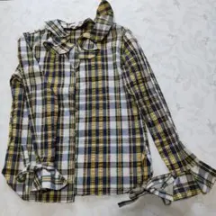 UNIQLO J.WANDERSON M チェック柄シャツ