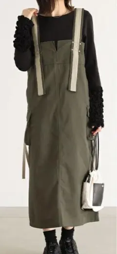 n'Or オリーブ キャミワンピース ロングワンピース