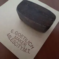 アメリカ ヴィンテージ ウッド×メタルスタンプ 061512-7