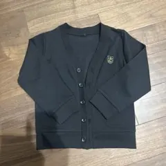 ブラック　カーディガン 110サイズ