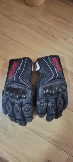 シンプソン バイクグローブ Mサイズ ブラック