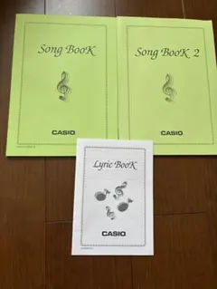 最終値下げ★美品★CASIO SONG BOOK ソング Lyric Bookのサムネイル