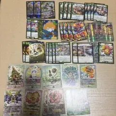 デュエルマスターズ　緑単デッキパーツ