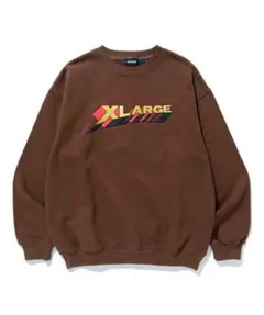 XLARGE ブラウン トレーナー Mサイズ
