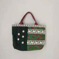 畳の縁で手作りしたバック