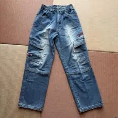 デニム カーゴパンツ ロングパンツ