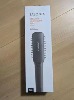 SALONIA ストレートヒートブラシスリム SL-012BKSJ