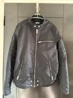 【池田エライザ着用】 DIESEL ナイロン シングルライダースジャケット DIESEL ライダースジャケット 池田エライザ着用 未使用 - メルカリ