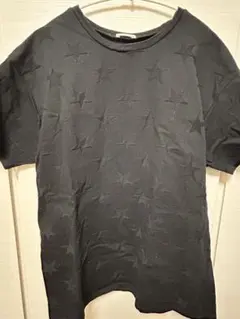 DRESSTERIOR スター柄 半袖Tシャツ ブラックのサムネイル