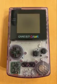 GAME BOY COLOR クリアパープル 本体