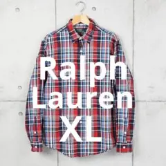 Polo ラルフローレン チェック ワークシャツ XL