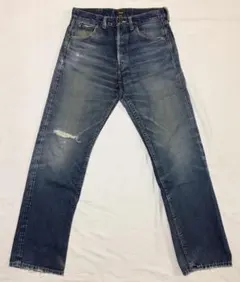 旧DENIME 101B 40s レプリカジーンズ センター赤タグ 赤耳 廃盤のサムネイル