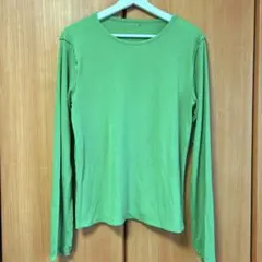 GU ソフトリブクルーネックT(長袖) XL
