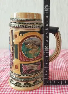 ハンティングシーン陶器ビールタンブラー - メルカリ