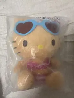 サンリオ 当りくじ ハローキティ ぬいぐるみ 日焼けキティ