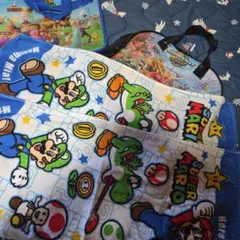 スーパーマリオ マリオカート プールバッグ タオル 五点セット