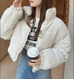 INGNI ホワイト ダウンジャケット